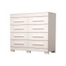 Cômoda 111,60cm 8 Gavetas 100% MDF Lantana Espresso Móveis - 2