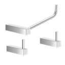 Ver imagem 1 de Kit de Acessórios para Banheiro Alto Brilho 3 Peças 2020tr Grego Metal