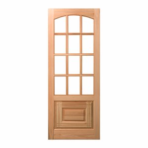 Folha de Porta Maciça 210x80cm Eucalipto PM12 Nipônica Cruzeiro Portas