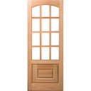 Ver imagem 2 de Folha de Porta Maciça em Eucalipto Acabamento Natural 210x80cm PM12 Nipônica Cruzeiro Portas Marrom