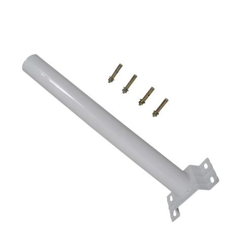 Suporte Barra para Luminaria Solar Parede Iluminaçao Poste Rua Quintal Jardins