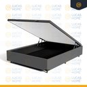Ver imagem 4 de Cama Box Baú com Colchão de Espuma D45 Pillow Top Fort Comfort Casal 138cm