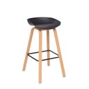 Ver imagem 3 de Kit 2 Banquetas Alta Polipropileno Toledo Fratini