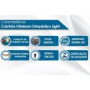 Ver mais imagens de Cama Box Baú C/auxiliar Solteiro: Colchão Anatômico Ortobom Ortopédico Light + Base Crc Courano