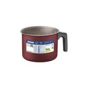 Ver imagem 2 de Fervedor Tramontina em Alumínio com Revestimento Interno e Externo em Antiaderente Vermelho 14cm 1,