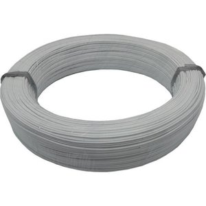 Fio Polarizado 2 X 0,14mm Branco Tiaflex - Rl / 100