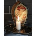 Ver imagem 3 de Porta Vela de Metal Nossa Senhora de La Salette Luz Divina FORNECEDOR 12 31201SALETTE