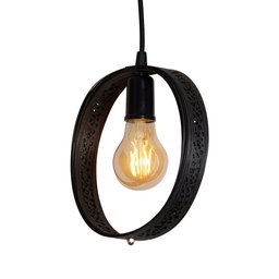 Pendente Ultraleve Poptem álisso madeira preto - 3