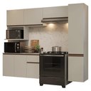 Ver imagem 3 de Armário de Cozinha Completa 240 Cm Suspensa Nice Madesa 09