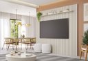 Ver imagem 5 de Painel Ripado para TV até 84 Polegadas 100% MDF 230x220cm Maragogi