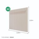 Ver imagem 4 de Painel Ripado para TV até 84 Polegadas 100% MDF 230x220cm Maragogi