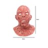 Mascara de Zumbi Decorativa em Decomposicao Latex Halloween - 2