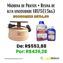 Ver imagem 2 de Kit Máquina de Pratos + Resina Vr175 Alta Viscosidade 1,5kg