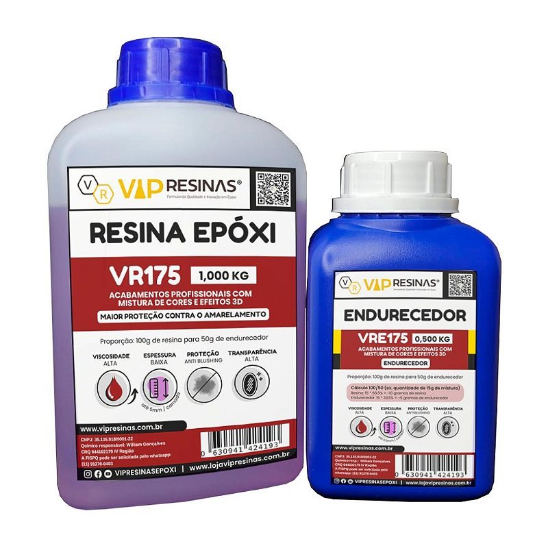 Kit Máquina de Pratos + Resina Vr175 Alta Viscosidade 1,5kg - 3