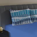 Ver imagem 3 de Jogo de Cama Casal 3 Peças Azure 100% Algodão Slim Edromania