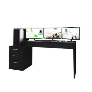 Mesa para Computador Notebook Game Drx 5000 Preto - Fdecor