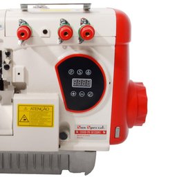 Máquina Costura Overlock Industrial Direct Drive Control Box Acoplado Cabeçote 220v SS93D-PR-SU - 2