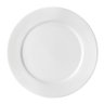 Prato Raso Redondo 24cm Bar Hotel Germer em Porcelana Branca - 1