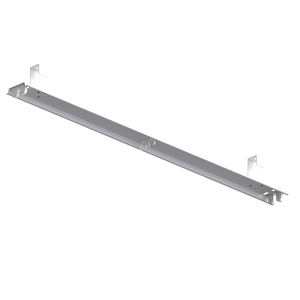 Luminária Calha Taschibra Naked Sobrepor C/ Gancho 1,20 Mt 2xt8 Branco
