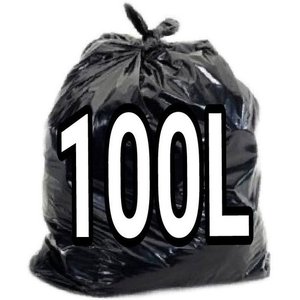 Sacos para Lixo 100 Litros 500 Unidades