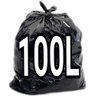 Sacos para Lixo 100 Litros 500 Unidades - 1