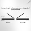 Ver imagem 7 de Folha de Porta Maciça em Eucalipto acabamento Natural 210x70cm PM18 Advanced Cruzeiro Portas