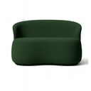 Ver imagem 2 de Namoradeira Decorativa Sala Estar Orgânica Beatriz Boucle Verde - Montanaris Decor