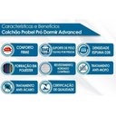 Ver imagem 3 de Colchão Solteiro Espuma D28 Pródormir Ultra Resistente Black (78x188x14)