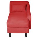 Ver imagem 6 de Recamier Diva França 1,60m Suede Vermelho - Inova Decor Inova Decorações
