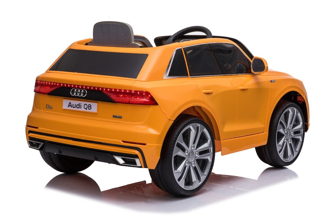 Mini Audi Q 8 Laranja Carro Elétrico Infantil A Bateria Para Crianças Motorizado Meninos Meninas Beb - 5