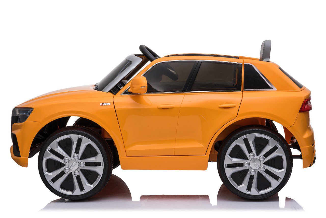 Mini Audi Q 8 Laranja Carro Elétrico Infantil A Bateria Para Crianças Motorizado Meninos Meninas Beb - 3
