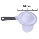 Ver imagem 4 de Kit 05 Peças Coador de Pano Flanelado Tamanho 10cm 100% Algodão com Cabo de Plastico - Panami