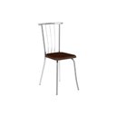 Ver imagem 7 de Cadeira Sala de Jantar 154 Aço Kit 2 Uni Ouro Velho - Assento Camur?a Conhaque - Carraro