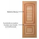 Ver imagem 4 de Folha de Porta Maciça 210x80cm Eucalipto Pm28 Master Cruzeiro Portas