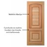 Folha de Porta Maciça 210x80cm Eucalipto Pm28 Master Cruzeiro Portas - 4