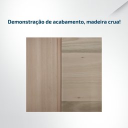 Folha de Porta Maciça 210x80cm Eucalipto PM28 Master Cruzeiro Portas - 4