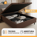 Ver imagem 5 de Cama Box Baú Casal Colchão Casal Van Gogh Ortopédico 138x188x29cm