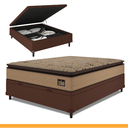 Ver imagem 2 de Cama Box Baú Casal Colchão Casal Van Gogh Ortopédico 138x188x29cm