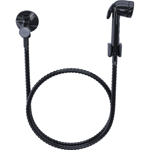 Kit Ducha Higienica C Deriv Black 220940 - Blukit