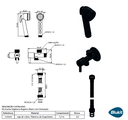 Ver imagem 3 de Kit Ducha Higienica C Deriv Black 220940 - Blukit