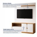 Ver mais imagens de Estante Home para Tv 55 Polegadas e Nicho Monza Bege Cinamomo/Off White