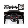 Carro Eletrico Jeep Off Road Classico Branco 12V Controle - 3