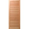 Folha de Porta Maciça 210x90cm Eucalipto Pm09 Veneziana Cruzeiro Portas - 4