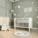 Ver imagem 1 de Tapete Quarto Infantil Coelho Anti-derrapante e Anti-alérgico