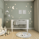 Ver imagem 2 de Tapete Quarto Infantil Coelho Anti-derrapante e Anti-alérgico