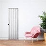 Porta Sanfonada Interna Plasbil PVC Mont Blan, 210 x 70 cm - 4