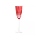 Ver imagem 3 de Conjunto 2 Tacas de Champagne de Vidro Orquidea Vermelho 200ml