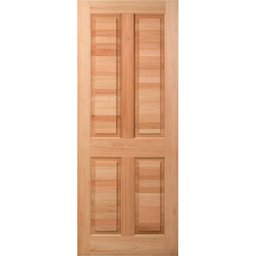 Folha de Porta Maciça 210x70cm Eucalipto Pm44 Hagá Cruzeiro Portas - 4