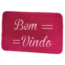 Ver imagem 1 de Capacho Estampado 40x60 100% Propileno - Vinho