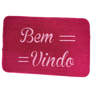 Capacho Estampado 40x60 100% Propileno - Vinho